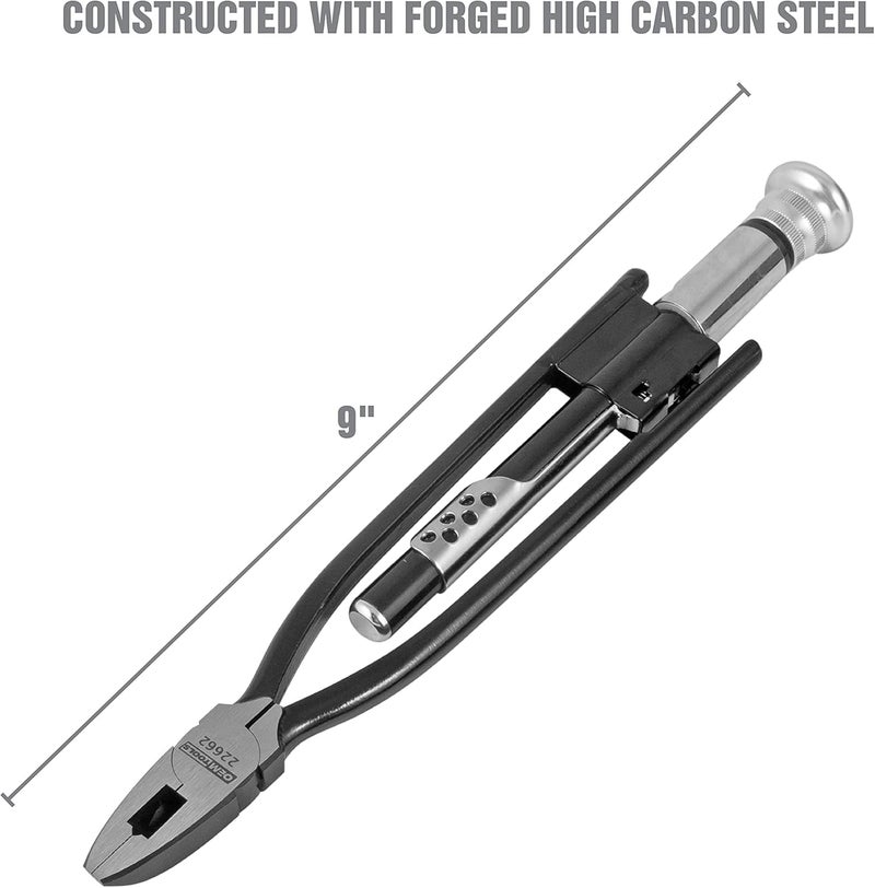 OEMTOOLS 22662 9 Inch Reversible Wire Twister Pliers with Steel Wire, Left and Right Twists, Aviation Pliers, Automotive Wire Tools, Pliers for Mechanics - Image 5